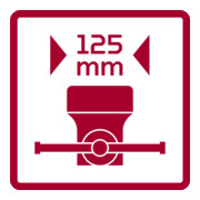Gedore red Ganascia per morsa a vite . - largh. 125 mm rigida 19 kg-3