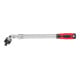 Gedore red Gelenk-Teleskopknarre, Umschaltbar,  Um 180° schwenkbarer Knarrenkopf, 1/2 Zoll, Ergonomischer 2K-Griff, Stahlrohr, Rot/Schwarz