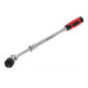Gedore red Gelenk-Teleskopknarre, Umschaltbar,  Um 180° schwenkbarer Knarrenkopf, 1/2 Zoll, Ergonomischer 2K-Griff, Stahlrohr, Rot/Schwarz