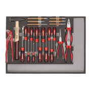 Gedore Red Gereedschapsset in werkplaatswagen MECHANIC R21560005, 129-dlg.-4