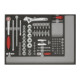 Gedore Red Gereedschapsset in werkplaatswagen MECHANIC R21560005, 129-dlg.-5