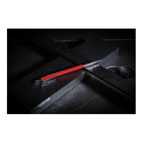 Gedore red Pointe à tracer avec pointe interchangeable, rétractable, pour métal, carbure, 150 mm, R90900020