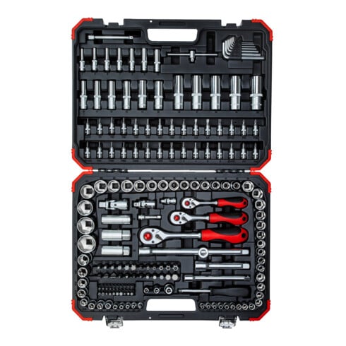 Gedore Red Jeu de clés à douilles 1/4+3/8+1/2 172pcs.