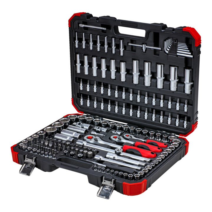 Gedore Red Jeu de clés à douilles 1/4+3/8+1/2 172pcs.