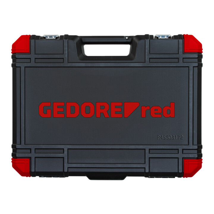 Gedore Red Jeu de clés à douilles 1/4+3/8+1/2 172pcs.