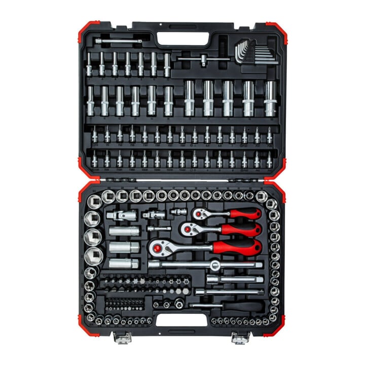 Gedore Red Jeu de clés à douilles 1/4+3/8+1/2 172pcs.