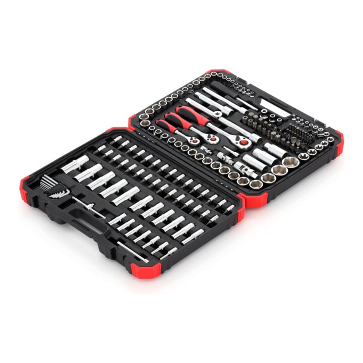 Gedore Red Jeu de clés à douilles 1/4+3/8+1/2 172pcs.