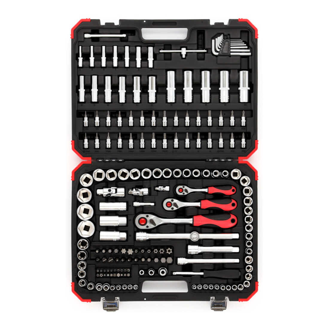 Gedore Red Jeu de clés à douilles 1/4+3/8+1/2 172pcs.