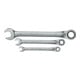 Gedore red Jeu de clés mixtes à cliquet réversibles, 5 pièces, 8-19 mm, coudées, R07205005