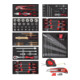 GEDORE red Jeu d'outils dans servante d'atelier GEDWorker 119 pces, R21562005-2