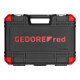 GEDORE red Jeu d'outils pour mesurer, couper et visser 43 pièces, R38003043-2
