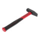 Gedore red Marteau de serrurier avec manche en fibre de verre, 300 g, forgé, R92120012