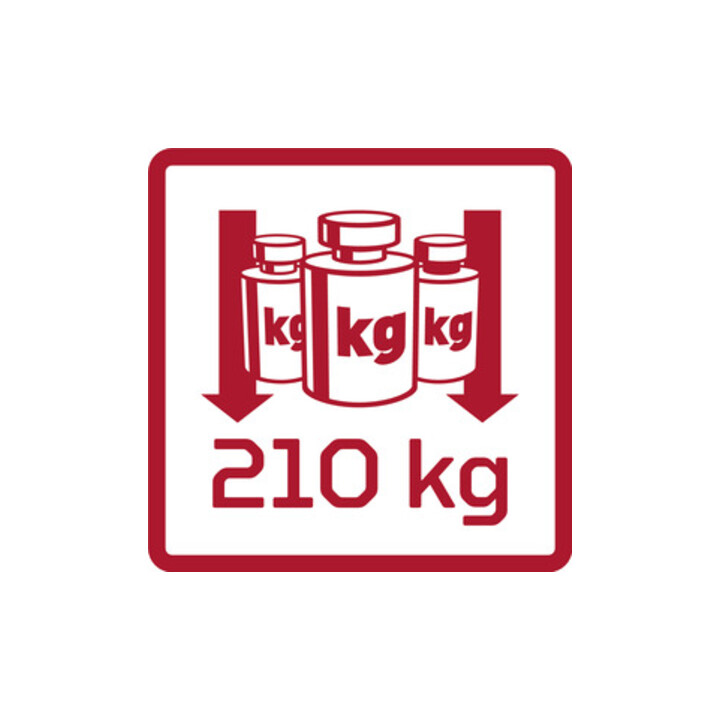 Gedore Red MECHANISCH gereedschap set in werkplaats trolley, rood, 119 stuks
