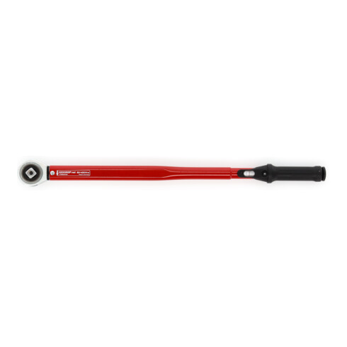 Gedore red Momentsleutel voor links- en rechtsdraaiende schroefdraad, 3/4 inch, 80-400 Nm, stalen buis, rood/zwart