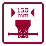 Gedore red Morsa a vite largh. ganasce 150 mm ruotabile 14 kg-5