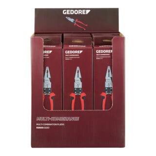 Gedore red Multi-Kombizange im Display 12 St