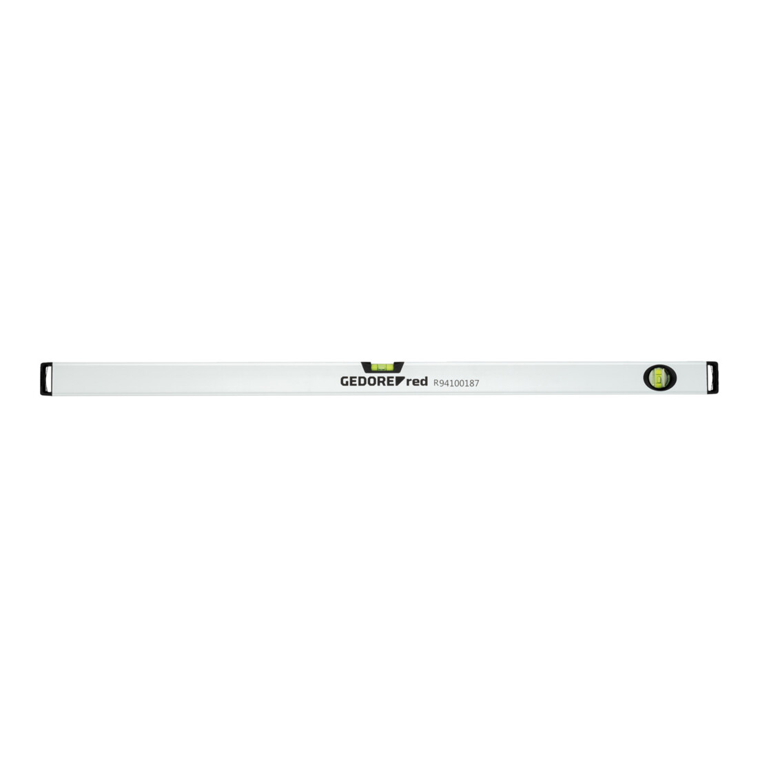 Gedore red Niveau à bulle magnétique, 1000 mm de long, avec niveau vertical et horizontal, précision de mesure +/- 0,5 mm/m, R94100187