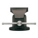 Gedore red Parallel-Schraubstock mit Amboss, starr, nach vorn öffnend, zentrisch, Backenbreite 125 mm, R93800150