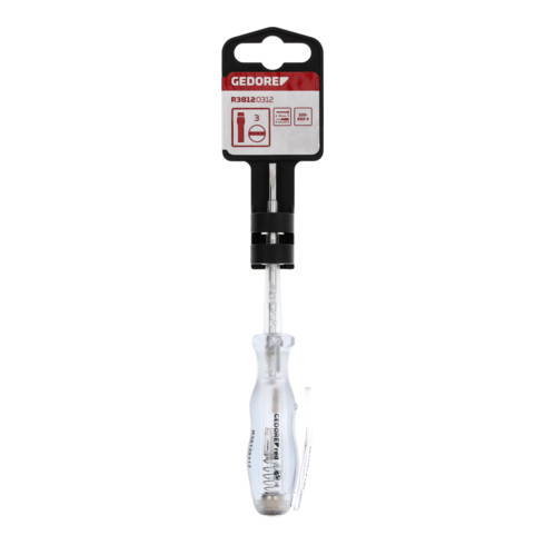 Gedore Red phase tester 120-250V slot 3mm 135mm