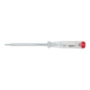 Gedore red Phasenprüfer mit Schlagzähler, Messbereich 220 - 250 Volt, mit Abrutschschutz, Klingenlänge 140 mm, R38120419-1