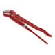 Gedore red Pince à tube d’angle 45°, ouverture 40 mm/1 pouce, mâchoire S, massive, denture décalée, R27140010