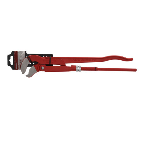 Gedore red Pince à tube d’angle 45°, ouverture 55 mm/1 1/2 pouce, mâchoire S, massive, denture décalée, R27140015