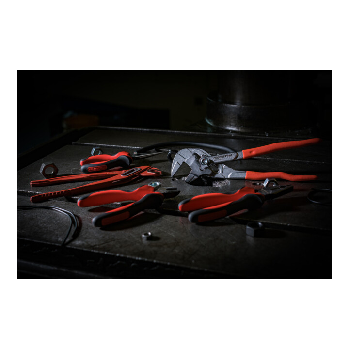 Gedore red Pince universelle pour couper/tenir/tourner, pour matériaux plats et ronds, longueur 200 mm, R28302200