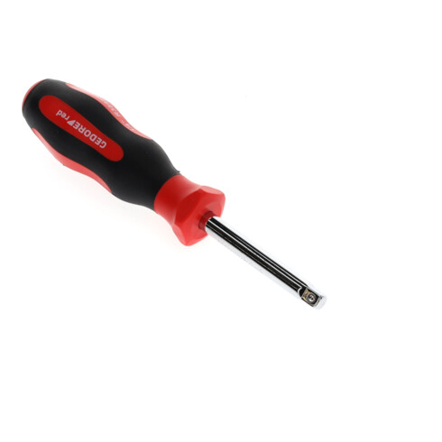 Gedore red Poignée carrée 1/4'' 6,3 mm avec carré intérieur, pour douilles, R38950001