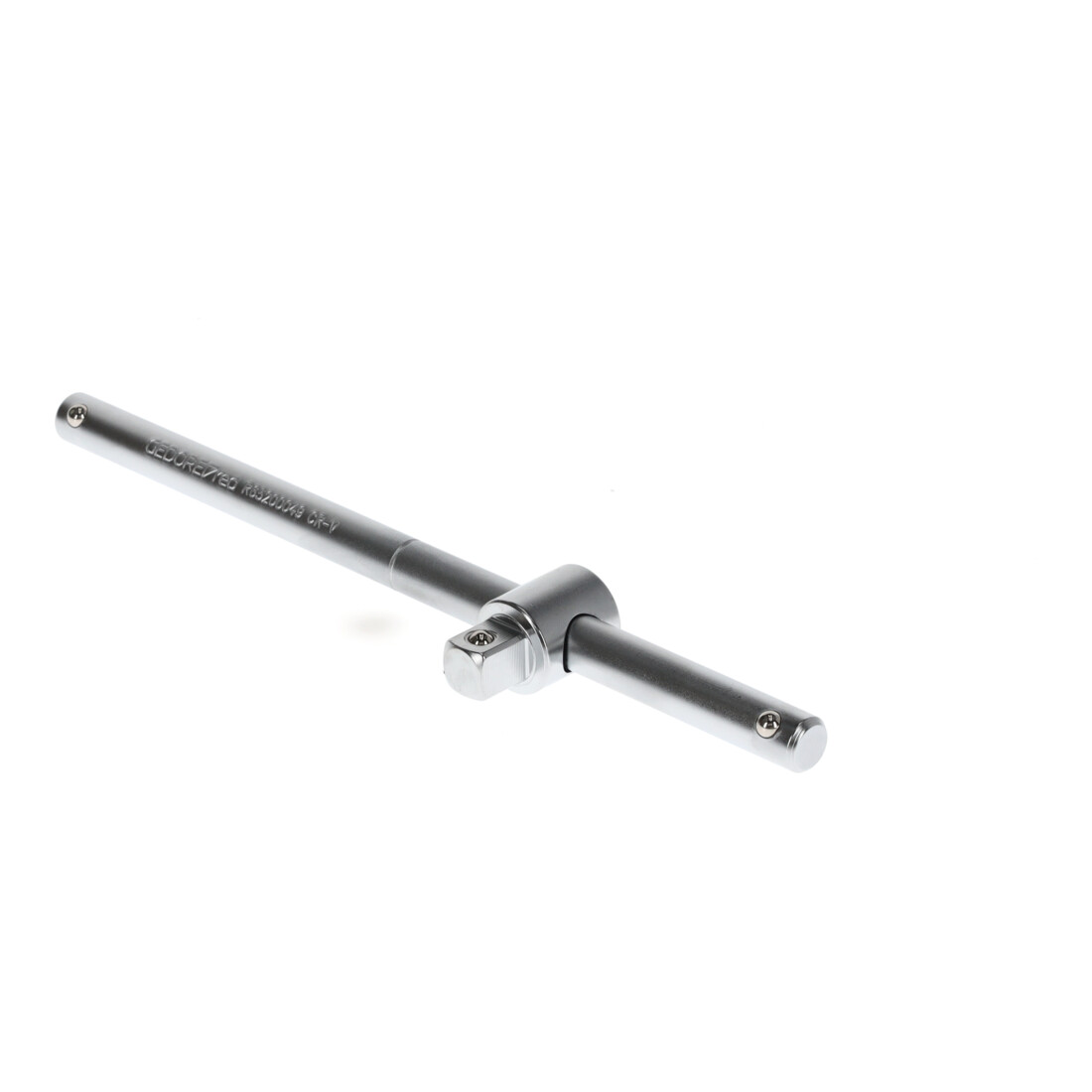 Gedore red Poignée transversale avec coulisse, entraînement 1/2", 12,5 mm, actionnée manuellement, pour douilles, 250 mm de long, R65200049