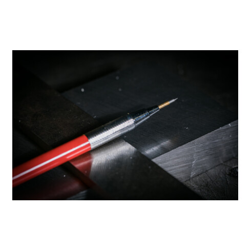 Gedore red Pointe à tracer avec pointe interchangeable, rétractable, pour métal, carbure, 150 mm, R90900020