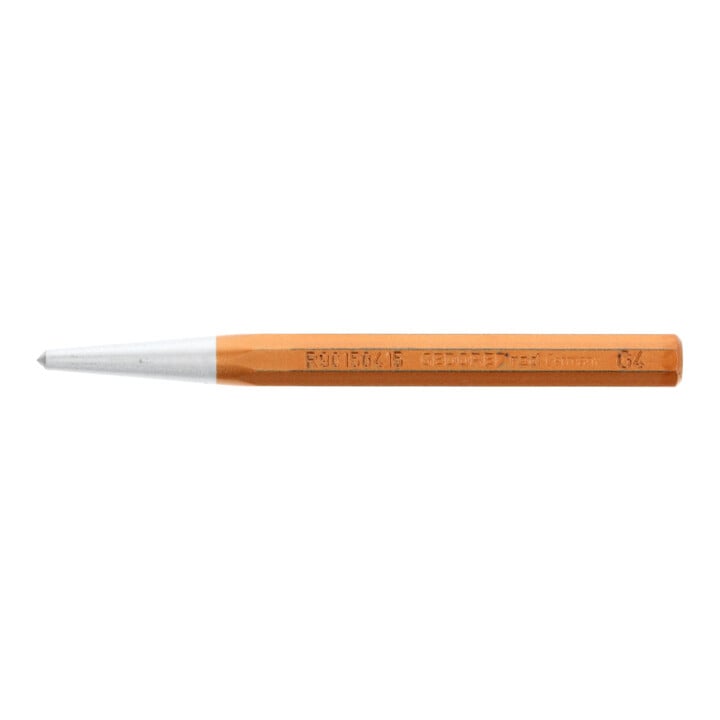 Gedore Red Pointe à tracer, tige octogonale, tête d'impact Ø 4 mm, revenu, acier, 120 mm de long, outil, R90150415
