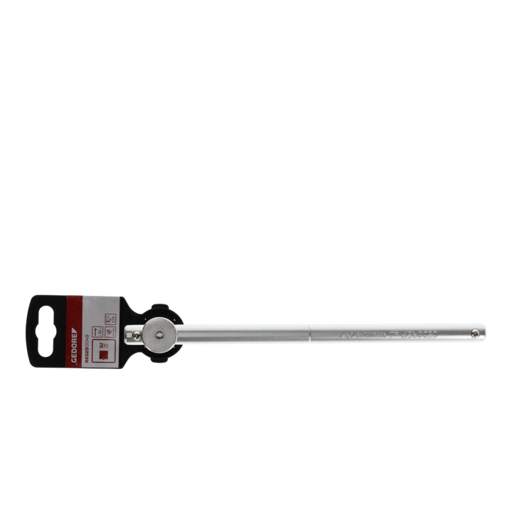 Gedore red Quergriff mit Gleitstück, Antrieb 1/2", 12,5 mm, handbetätigt, für Steckschlüsseleinsätze, 250 mm lang, R65200049