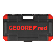 Gedore red Rad-Montage-Set, Set 11-teilig, gefüllt, Werkzeug für KFZ-Handwerker, im Kunststoffkoffer, R68903011-2
