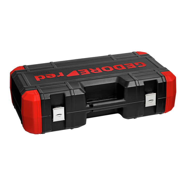 Gedore red Rad-Montage-Set, Set 11-teilig, gefüllt, Werkzeug für KFZ-Handwerker, im Kunststoffkoffer, R68903011