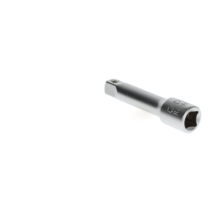 Gedore red Rallonge de clé à douille, 1/4'' 6,3 mm carré, 50 mm L, adaptateur, outil, R45100009, acier chromé