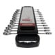 Gedore red Ringratelsleutelset met ringratel, set 12-delig, maat 8-19 mm, plat, steeksleutel, R07105012