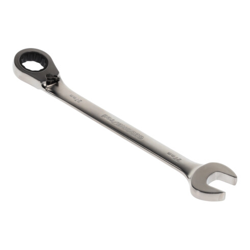 Gedore red Ringratschenmaulschlüssel, umschaltbar, SW 27 mm, abgewinkelt, flach, 12-kant, Schraubenschlüssel, R07200270