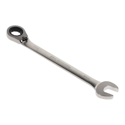 Gedore red Ringratschenmaulschlüssel, umschaltbar, SW 30 mm, abgewinkelt, flach, 12-kant, Schraubenschlüssel, R07200300