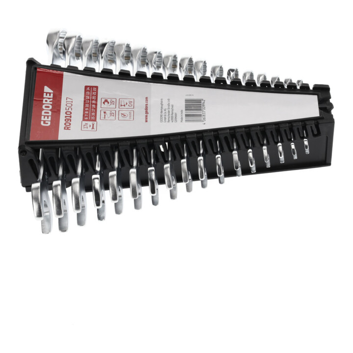 Gedore Red ringsteeksleutel set SW 6-22mm 17dlg