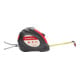 Gedore red Ruban à mesurer, 3 m, classe de précision II, magnétique, enroulement automatique, avec clip métal, R94550003