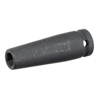 Gedore red Schlagschraubereinsatz, Nuss, 1/2" 12,5 mm Antrieb, 6-kant, SW 10 mm, lang, maschinenbetätigt, Auto/KFZ, R63001016