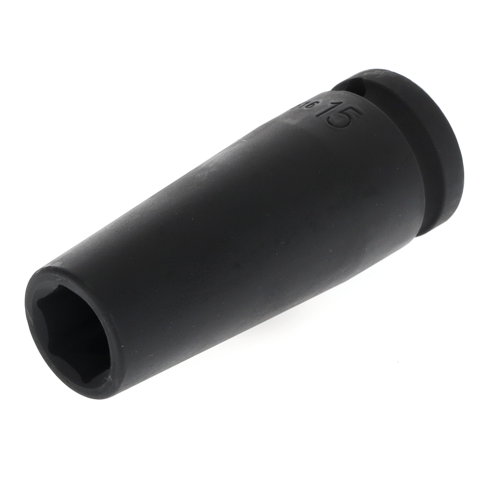 Gedore red Schlagschraubereinsatz, Nuss, 1/2" 12,5 mm Antrieb, 6-kant, SW 15 mm, lang, maschinenbetätigt, Auto/KFZ, R63001516