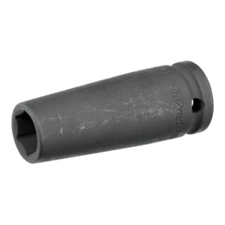 Gedore red Schlagschraubereinsatz, Nuss, 1/2" 12,5 mm Antrieb, 6-kant, SW 16 mm, lang, maschinenbetätigt, Auto/KFZ, R63001616