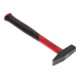 Gedore red Schlosserhammer mit Fiberglasstiel, 300 g Kopfgewicht, Hammer mit Fiberglasgriff, Werkzeug, geschmiedet, R92120012-2