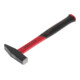 Gedore red Schlosserhammer mit Fiberglasstiel, 300 g Kopfgewicht, Hammer mit Fiberglasgriff, Werkzeug, geschmiedet, R92120012