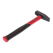 Gedore red Schlosserhammer mit Fiberglasstiel, 300 g Kopfgewicht, Hammer mit Fiberglasgriff, Werkzeug, geschmiedet, R92120012-5