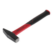 Gedore red Schlosserhammer mit Fiberglasstiel, 500 g Kopfgewicht, Hammer mit Fiberglasgriff, Werkzeug, geschmiedet, R92120020