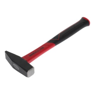 Gedore red Schlosserhammer mit Fiberglasstiel, 800 g Kopfgewicht, Hammer mit Fiberglasgriff, Werkzeug, geschmiedet, R921