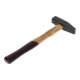 Gedore red Schlosserhammer mit Holzgriff, 500 g Kopfgewicht, Hammer mit Eschenstiel, Werkzeug, geschmiedet, R92100020-4