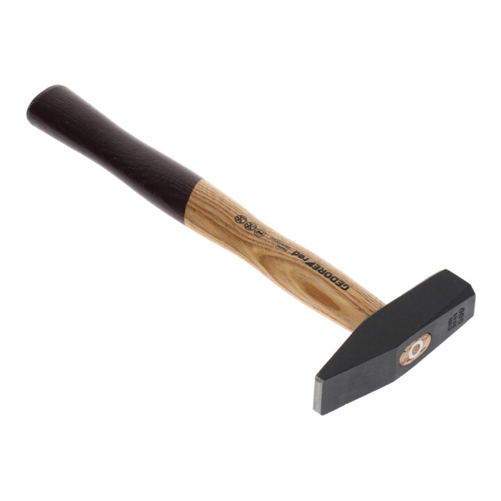 Gedore red Schlosserhammer mit Holzgriff, 500 g Kopfgewicht, Hammer mit Eschenstiel, Werkzeug, geschmiedet, R92100020